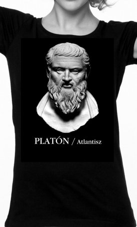 Atlantisz-póló - Platón - női L
