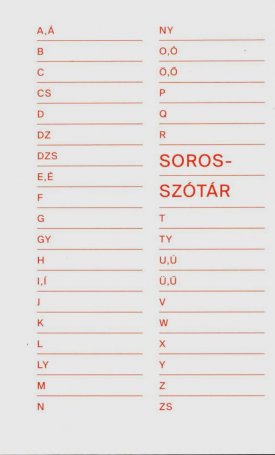 Szemes Máté, Varga Zoltán: Soros-szótár