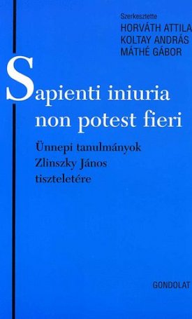  Sapienti iniuria non potest fieri