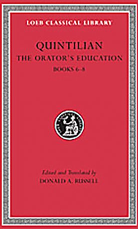 The Orator`s Education -  Volume III: Books 6-8 - L126