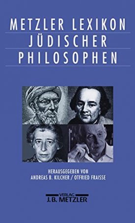  Metzler Lexikon Jüdischer Philosophen