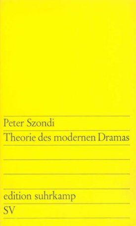 Theorie des modernen Dramas 1880-1950