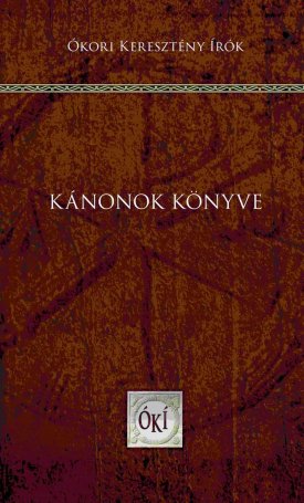  Kánonok könyve