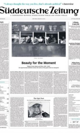 Frank, Robert: Robert Frank - Books and Films 1947-1906 (Süddeutsche Zeitung)