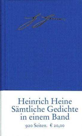 Heine, Heinrich: Sämtliche Gedichte in zeitlicher Folge