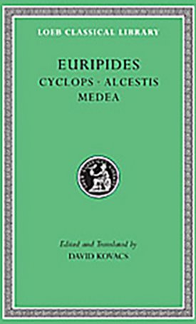 Euripides: Euripides I: Cyclops. Alcestis. Medea - L012