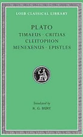 Platón: Timaeus. Critias. Cleitophon. Menexenus. Epistles - L234
