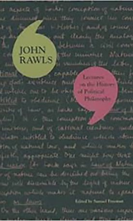 Rawls, John: Lectures on the History of Political Philosophy