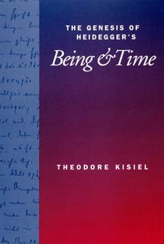 The Genesis of Heidegger`s Being and Time
